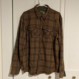 Arc'teryx Plaid Flannel Shirt Mens L